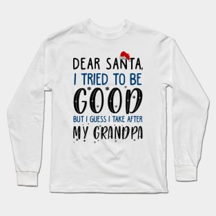 Funny Christmas Sweater For Kids Long Sleeve T-Shirt